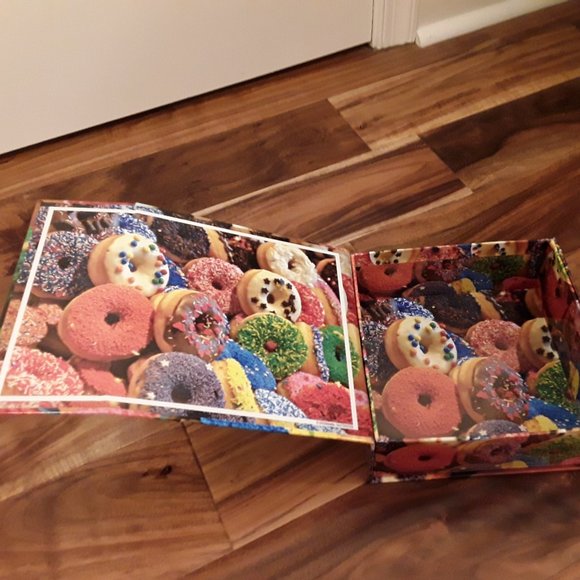 Keepsakes Sure-Lok1000 Piece Jigsaw Puzzle "Donut Party" in magnetic box. - Picture 1 of 6